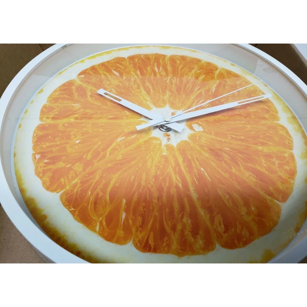 Plastic Wall Clock, approx. 11.5